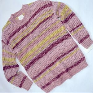 Shaker knit Plus Sweater